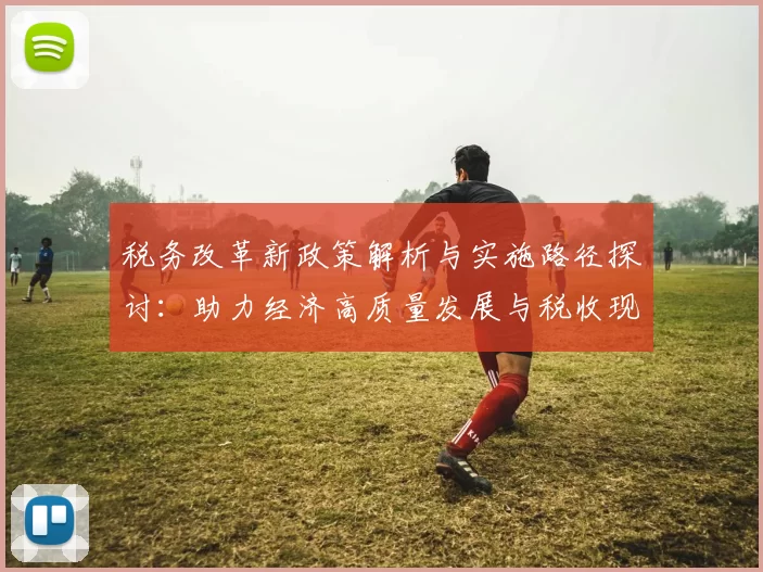 税务改革新政策解析与实施路径探讨：助力经济高质量发展与税收现代化