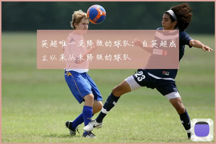 英超唯一没降级的球队：自英超成立以来从未降级的球队